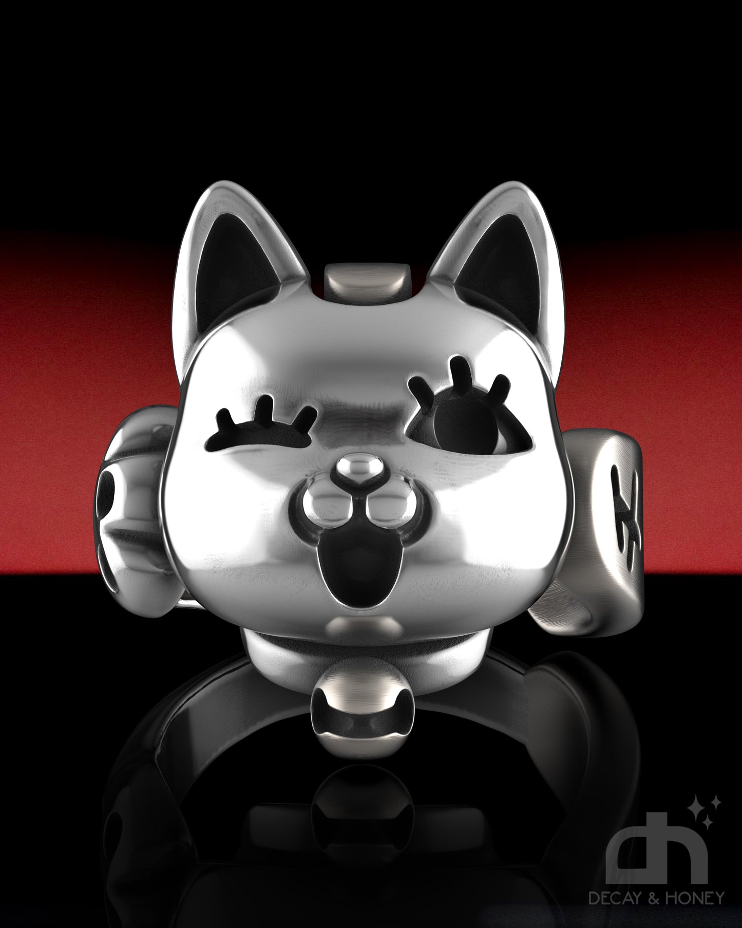 Maneki Neko Ring -Limited Edition 53 Pieces-