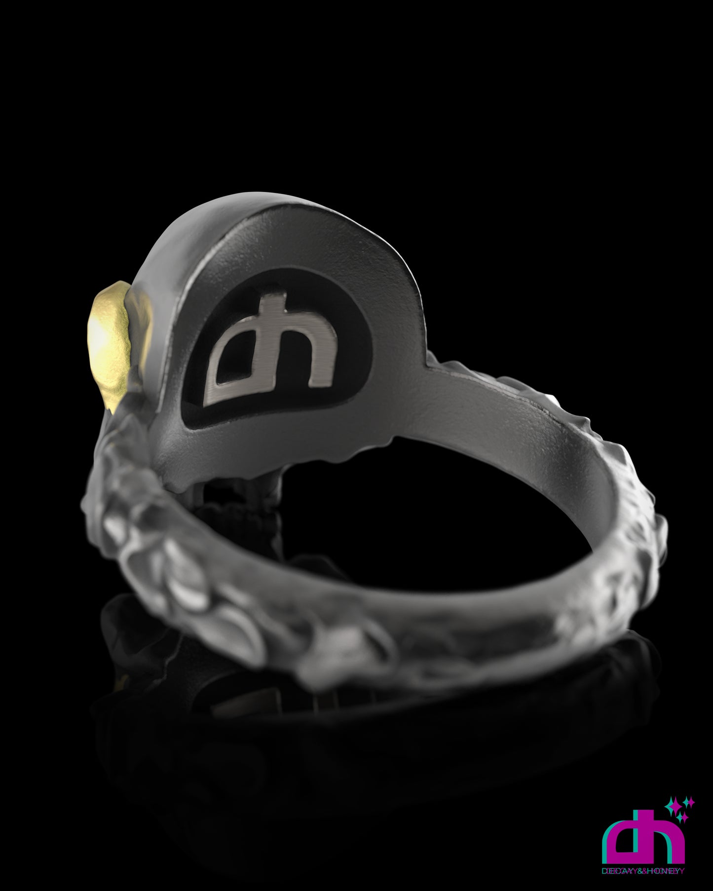 Craneo Corazon Ring -Limited Edition 153 Pieces-