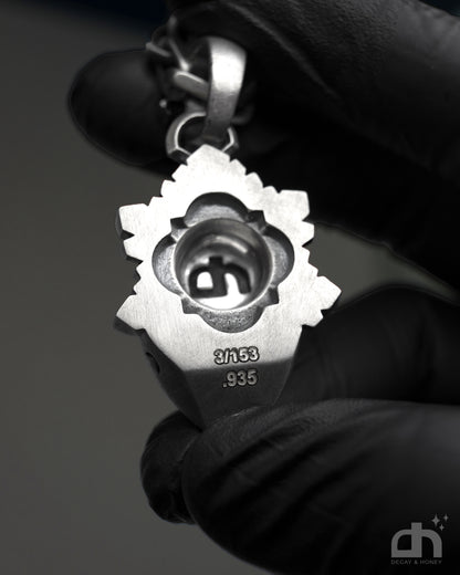 Virgen de Guadalupe Pendant "Black Tear" -Limited Edition 153 Pieces-