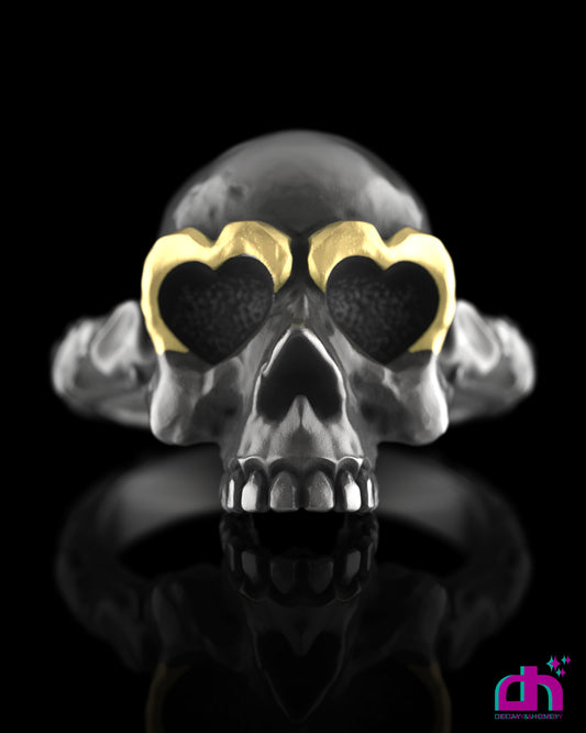 Craneo Corazon Ring -Limited Edition 153 Pieces-