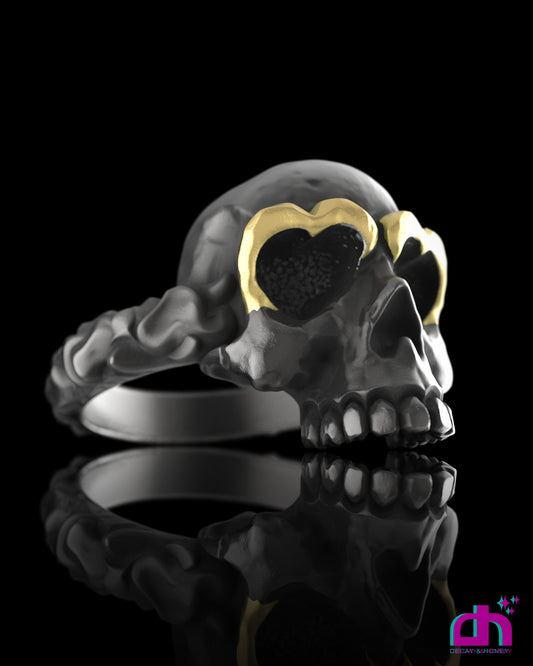 Craneo Corazon Ring -Limited Edition 153 Pieces-