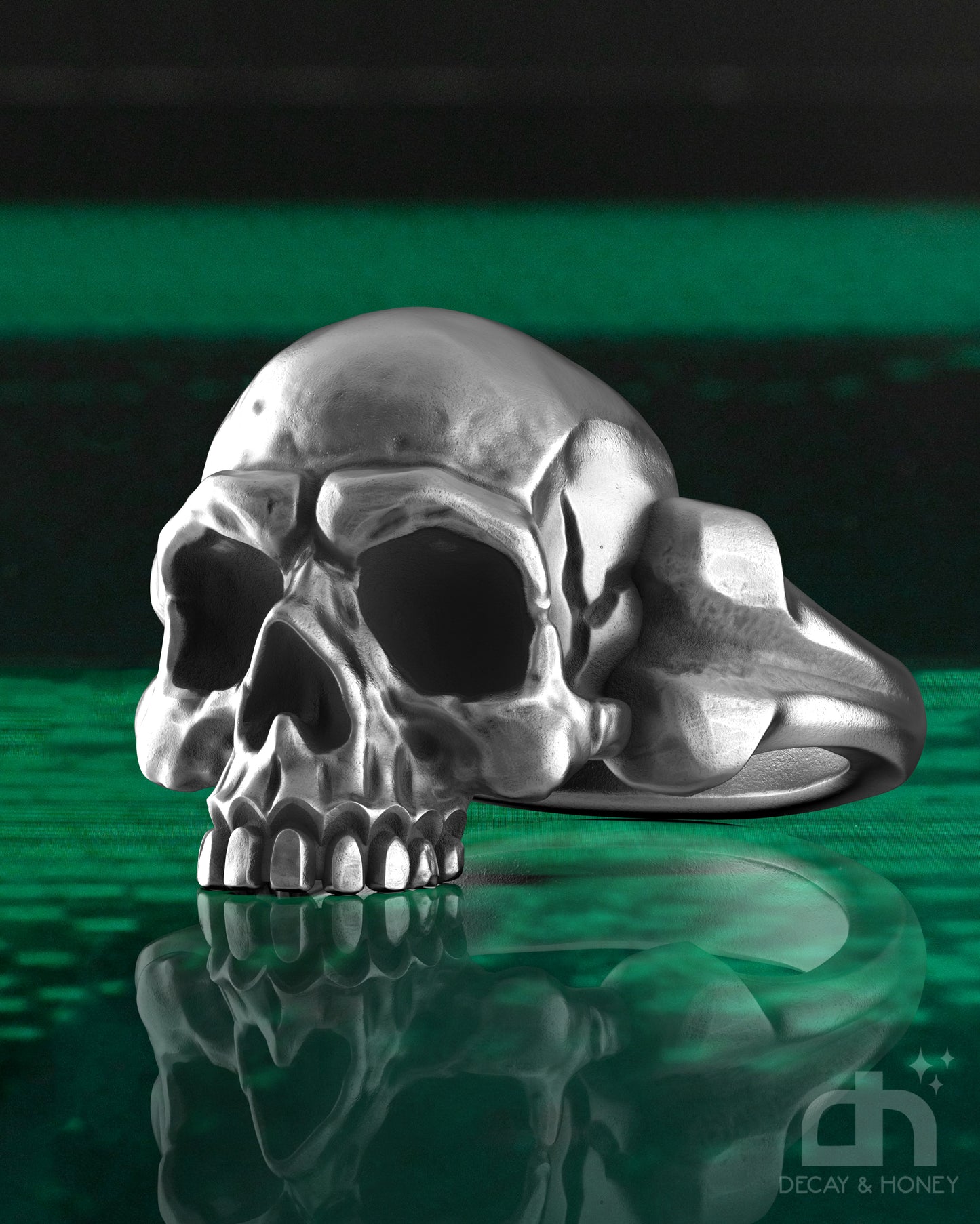Skull Bones Ring