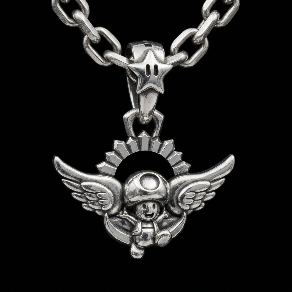 Toad Angel Pendant -Limited Edition 153 Pieces-