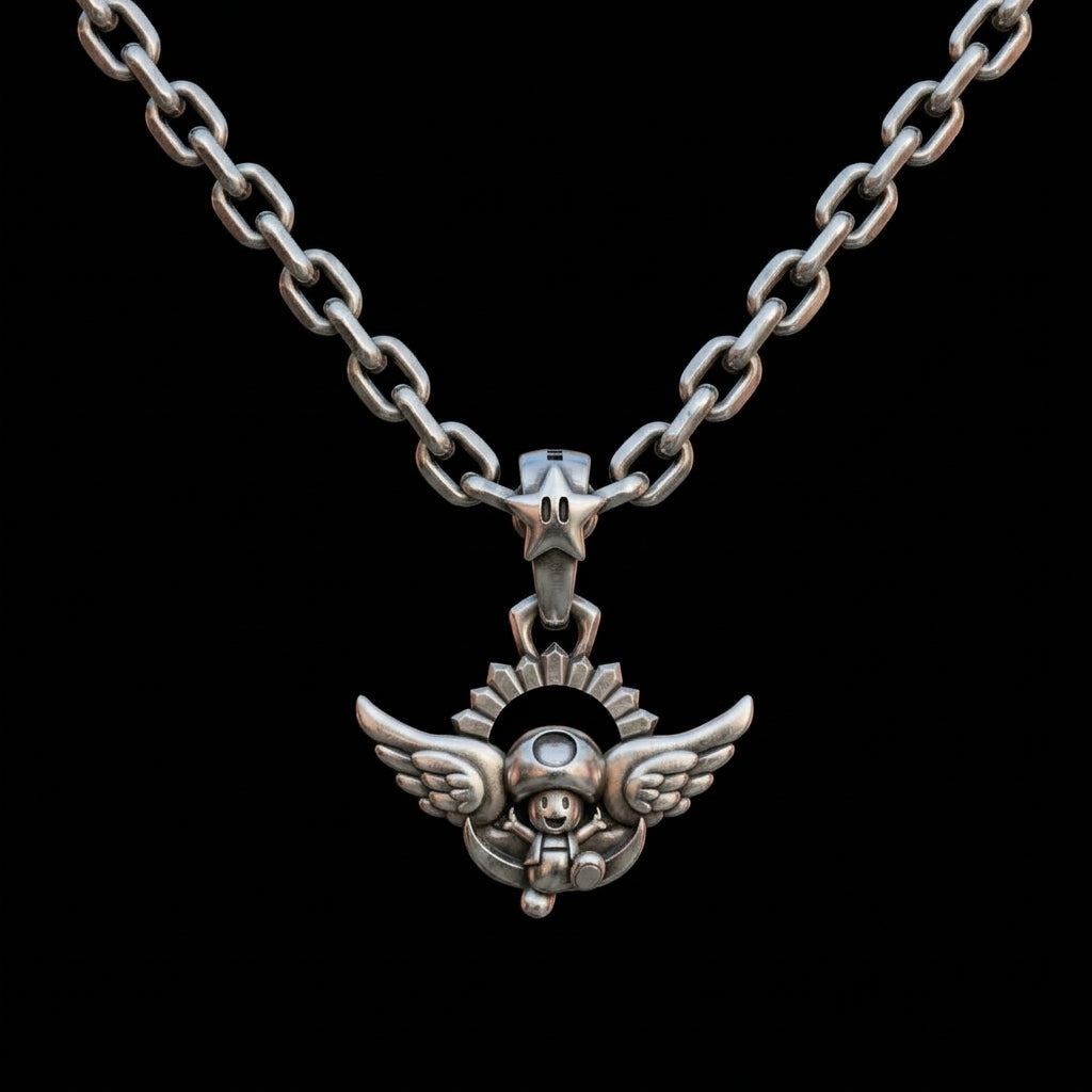 Toad Angel Pendant -Limited Edition 153 Pieces-